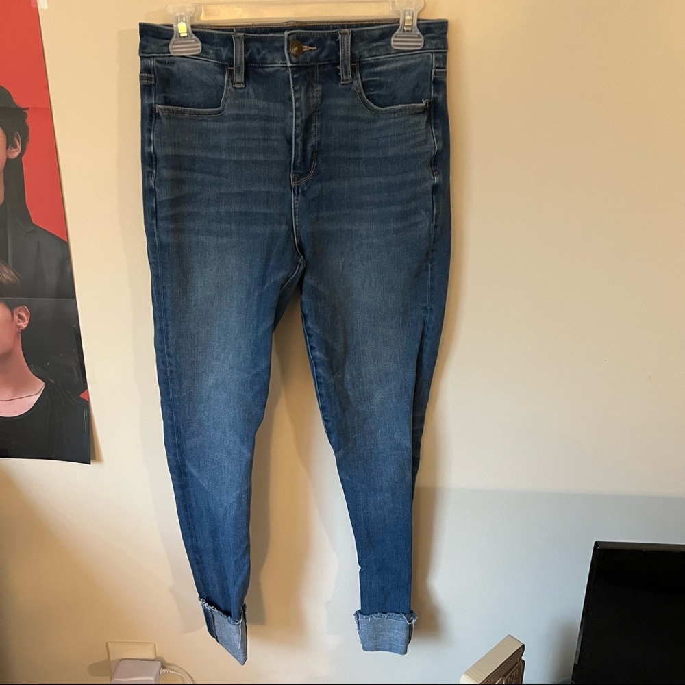 American Eagle Super High Rise Jegging